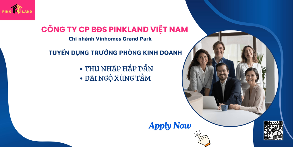 tuyển dụng trưởng phòng kinh doanh