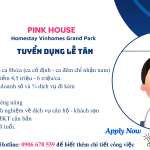 tuyển dụng lễ tân làm việc theo ca